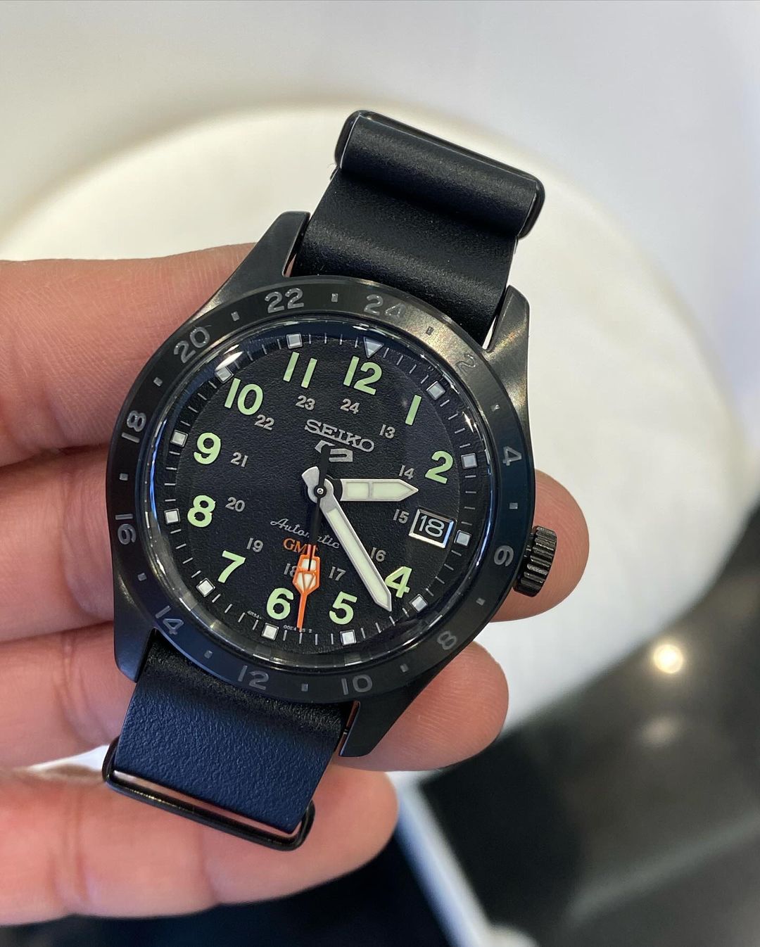 timesquareseiko-instagram-on-pinno-seiko-5-automatic-field-watch-gmt